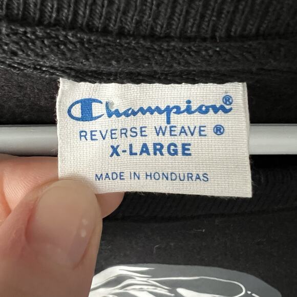 CHAMPION Sweatshirt Reverse Weave Tupac Notorious Big Pullover Crewneck XL - Picture 7 of 16